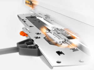 The picture shows TIP-ON BLUMOTION for Blum TANDEMBOX