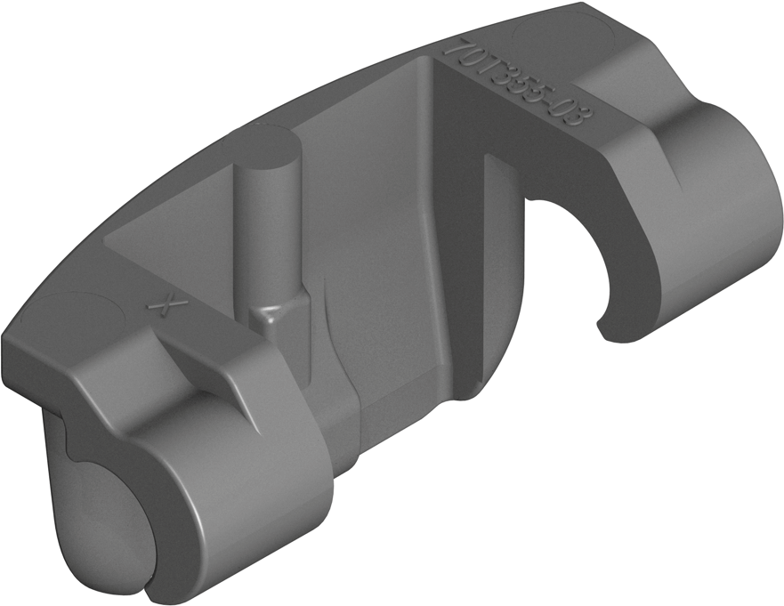 Blum 92° Opening Angle Stop For 155° Blumotion Hinges – 70T7553.09, Dark Grey Plastic