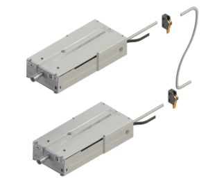 This picture shows the synchronisation of two SERVO-DRIVE flex units